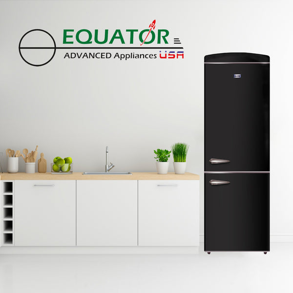 ConServ 10.7-cu ft Standard-Depth Bottom-Freezer Refrigerator Black )