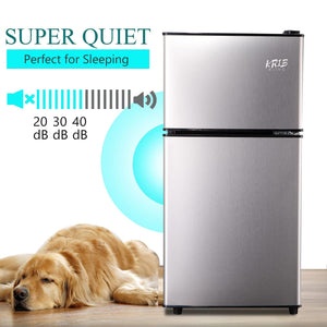 Jeremy Cass 3.5-cu ft with Freezer ( Silver )