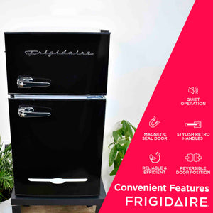Frigidaire 3.2-cu ft Mini Fridge with Freezer ( Black )