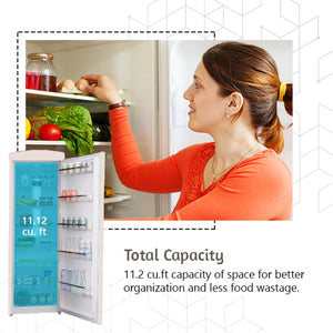 Equator Advanced Appliances 11.12-cu ft Freezerless Refrigerator ( Cream )