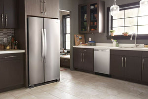 Whirlpool 21.7-cu ft Side-by-Side Refrigerator ( Stainless Steel )
