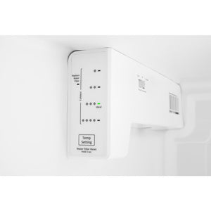 Amana 21.4-cu ft Side-by-Side Refrigerator with Ice Maker ,Water and Ice Dispenser ( Stainless Steel )