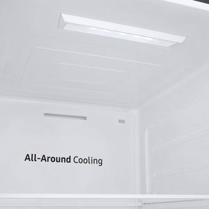 Samsung 22-cu ft Counter-Depth Side-by-Side Refrigerator Smart Compatible with Ice Maker ,Water and Ice Dispenser ( Fingerprint Resistant Stainless Steel ) ENERGY STAR Certified