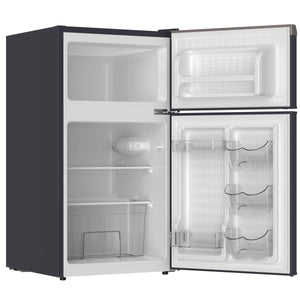 Frigidaire 3.1-cu ft Mini Fridge with Freezer ( Black slate )
