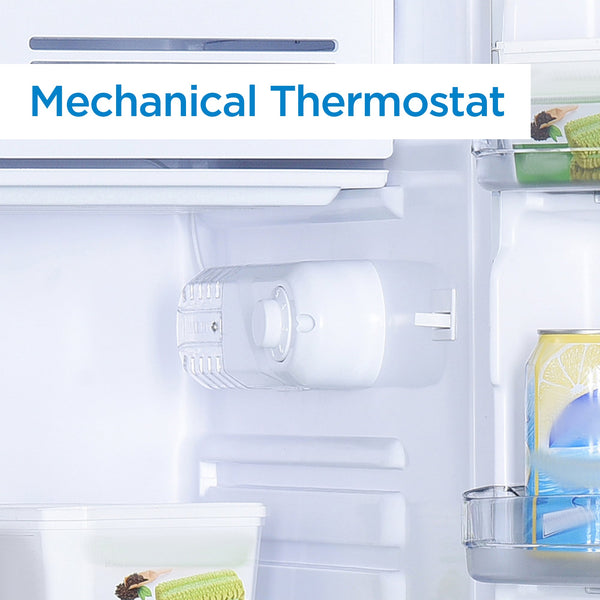 Danby 4.4-cu ft Mini Fridge with Freezer ( Stainless ) ENERGY STAR