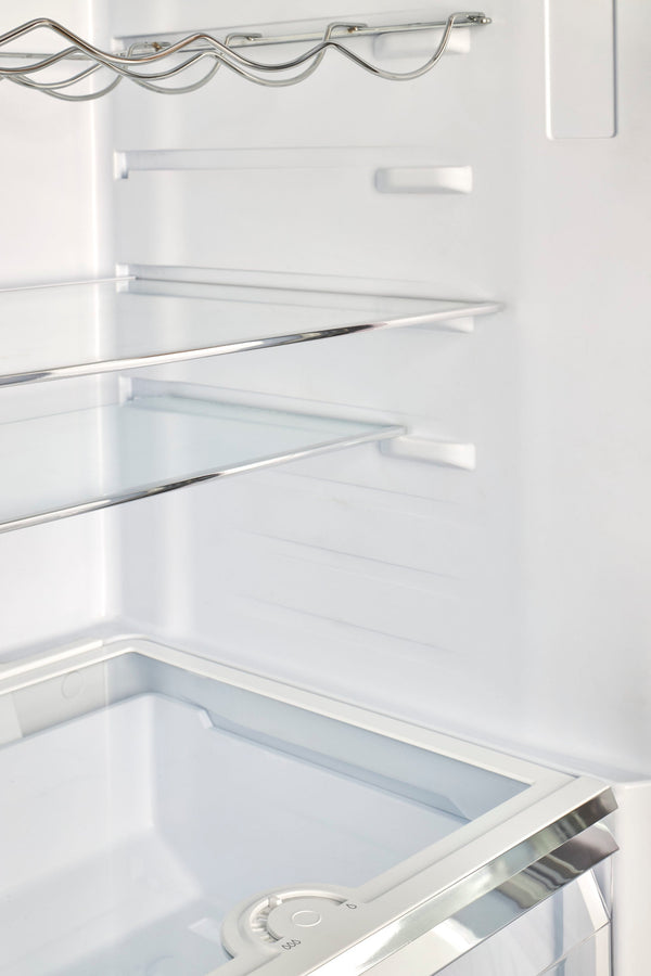 UNIQUE Classic Retro 11.7-cu ft Counter-Depth Bottom-Freezer Refrigerator Marshmallow White ) ENERGY STAR Certified