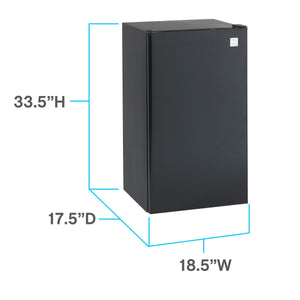 Avanti 3.2-cu ft Mini Fridge ( Black ) ENERGY STAR