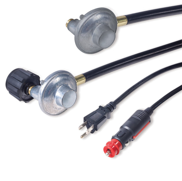 UNIQUE Off-Grid 3.4-cu ft Mini Fridge with Freezer ( Black )