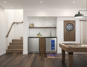 Zephyr Presrv 5.6-cu ft Built-In Mini Fridge ( Stainless Steel ) Garage Ready ENERGY STAR