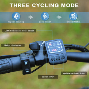 ZNH Electric Bike 26″ Electric Mountain Bicycles 350W Motor E bike 21 Speed 36V 10Ah Electric Commuter Bike 20MPH Black Electric Bicycle Ebike