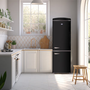 ConServ 10.7-cu ft Standard-Depth Bottom-Freezer Refrigerator Black )