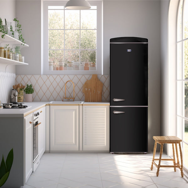 ConServ 10.7-cu ft Standard-Depth Bottom-Freezer Refrigerator Black )