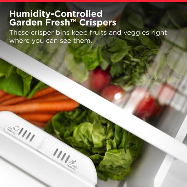 Amana 18.2-cu ft Top-Freezer Refrigerator ( Stainless Steel )