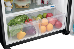 Frigidaire 20-cu ft Top-Freezer Refrigerator ( Stainless Steel ) Garage Ready