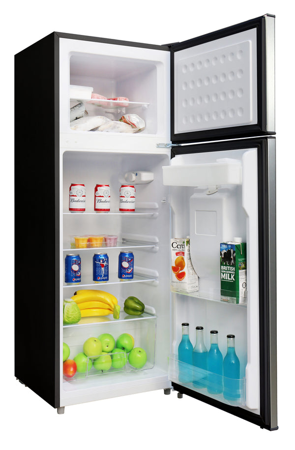 Frigidaire 7.5-cu ft Mini Fridge with Freezer ( Stainless )