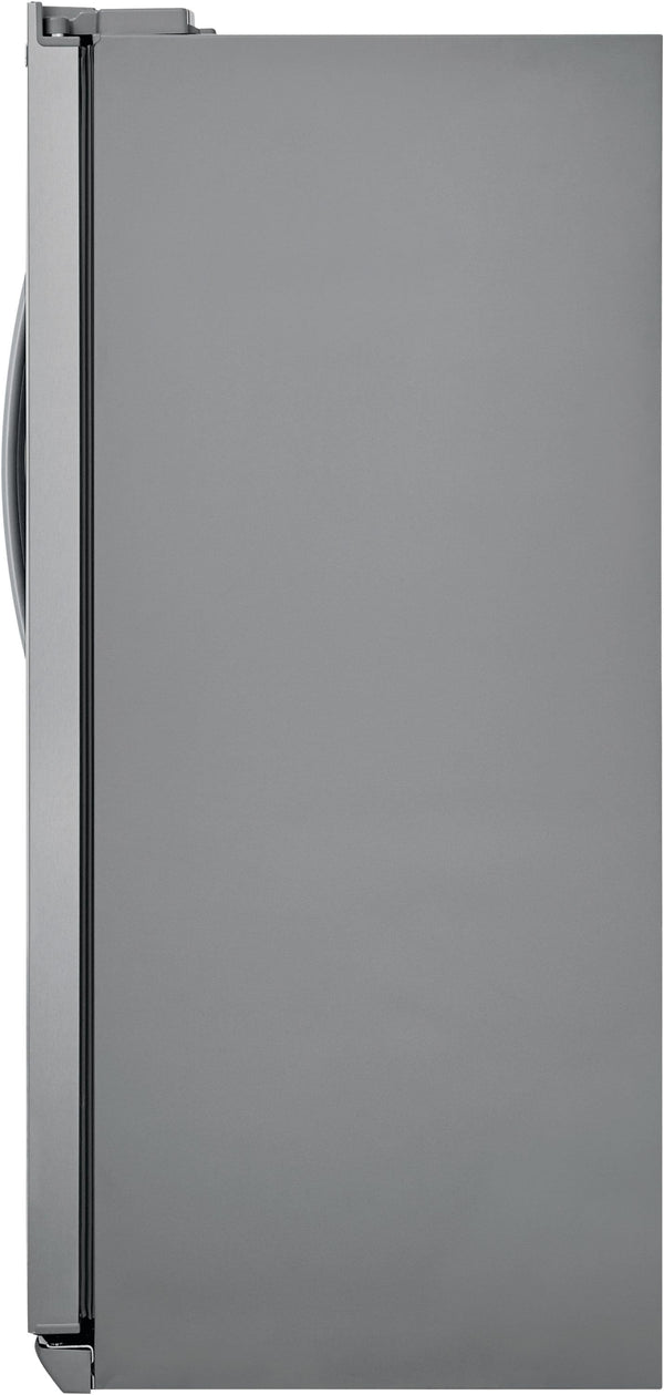 Frigidaire Gallery 25.6-cu ft Side-by-Side Refrigerator with Ice Maker ,Water and Ice Dispenser ( Fingerprint Resistant Stainless Steel ) ENERGY STAR Certified