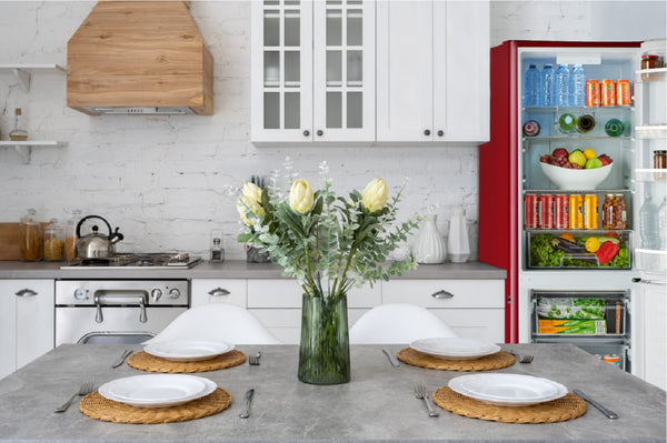 iio Retro-Mod RM1 11-cu ft Standard-Depth Bottom-Freezer Refrigerator Wine Red ) ENERGY STAR Certified