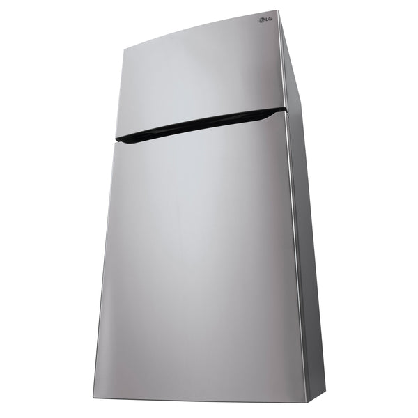 LG 20.2-cu ft Top-Freezer Refrigerator ( Stainless Steel ) ENERGY STAR Certified