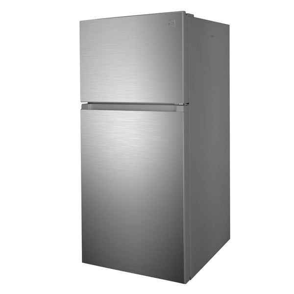 Kenmore 18.1-cu ft Top-Freezer Refrigerator with Ice Maker ( Stainless Steel ) ENERGY STAR Certified