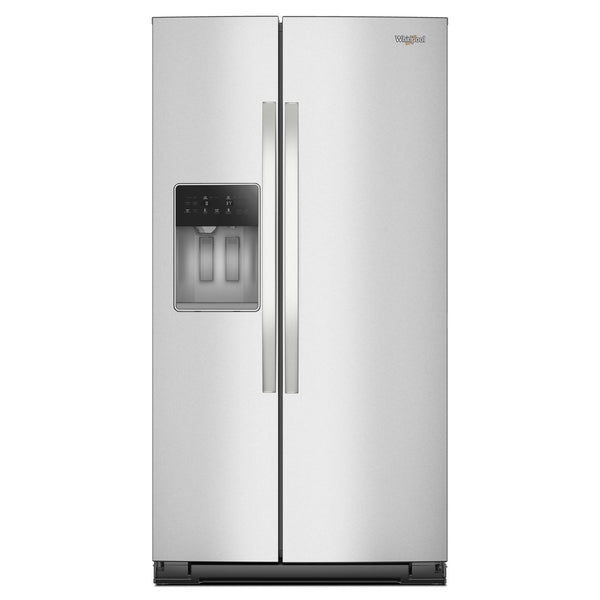Whirlpool 28.7-cu ft Side-by-Side Refrigerator with Ice Maker ,Water and Ice Dispenser ( Fingerprint Resistant Stainless Finish )