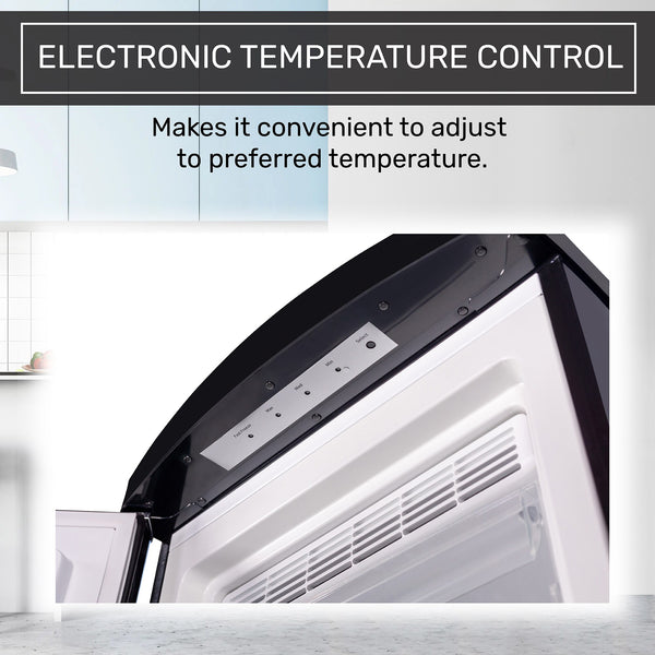 ConServ 19.42-cu ft Counter-Depth Side-by-Side Refrigerator ( Black )