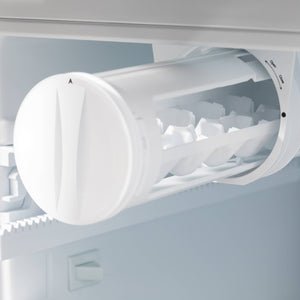 ZLINE KITCHEN & BATH Counter-Depth 22.5-cu ft 4 -Door French Door Refrigerator with Ice Maker ( Black Stainless Steel with Chamagne Bronze accent Handles ) ENERGY STAR Certified