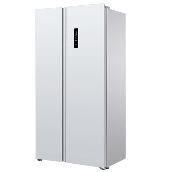 Impecca 18.8-cu ft Counter-Depth Side-by-Side Refrigerator Built-In ( White )