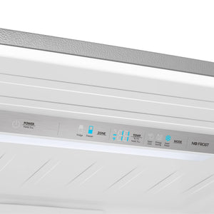 Hisense 17.2-cu ft Counter-Depth Bottom-Freezer Refrigerator Fingerprint Resistant Stainless Steel ) ENERGY STAR Certified