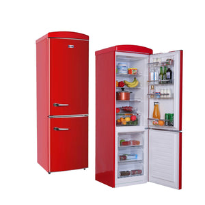 ConServ 10.7-cu ft Standard-Depth Bottom-Freezer Refrigerator Red )