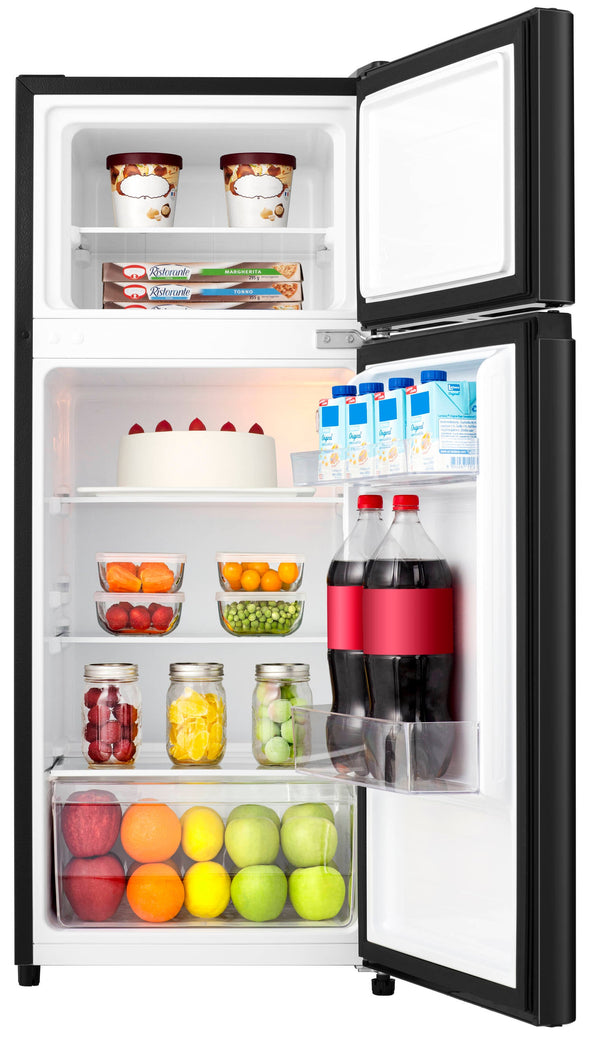 Hisense 4.4-cu ft Mini Fridge with Freezer ( Black ) ENERGY STAR