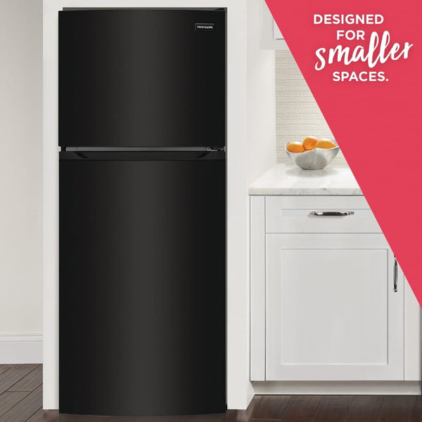 Frigidaire 13.9-cu ft Top-Freezer Refrigerator ( Black ) ENERGY STAR Certified