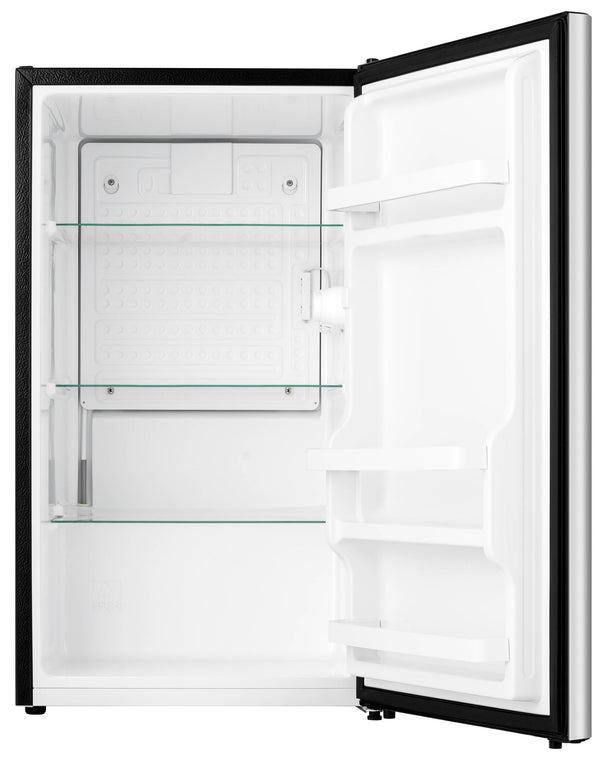 Hisense 4.4-cu ft Mini Fridge ( Silver ) ENERGY STAR