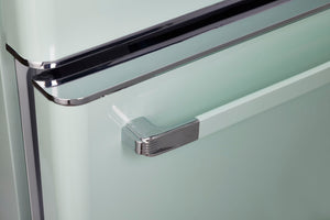 UNIQUE Classic Retro 17.7-cu ft Counter-Depth Bottom-Freezer Refrigerator with Ice Maker ( Summer Mint Green ) ENERGY STAR Certified