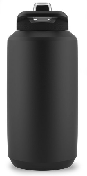 Zulu Black 64 fl oz. Half Gallon Stainless Steel Goals Jug Water Bottle