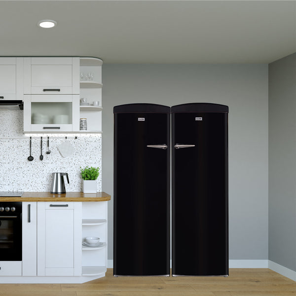 ConServ 19.42-cu ft Counter-Depth Side-by-Side Refrigerator ( Black )