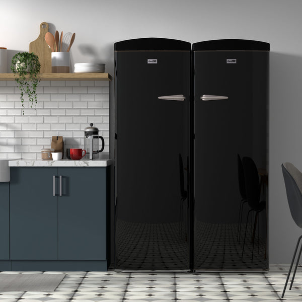 ConServ 19.42-cu ft Counter-Depth Side-by-Side Refrigerator ( Black )