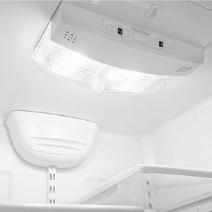 Whirlpool 18.7-cu ft Standard-Depth Bottom-Freezer Refrigerator with Ice Maker ( White ) ENERGY STAR Certified