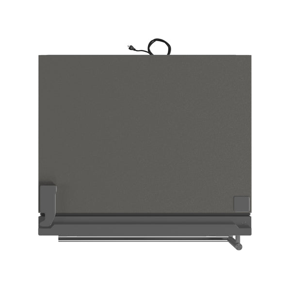 FORNO Milano Espresso 17.2-cu ft Counter-Depth Bottom-Freezer Refrigerator with Ice Maker ( Stainless steel ) ENERGY STAR Certified