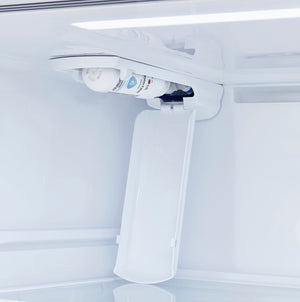 LG 25.5-cu ft Standard-Depth Bottom-Freezer Refrigerator with Ice Maker ( PrintProof Black Stainless Steel )