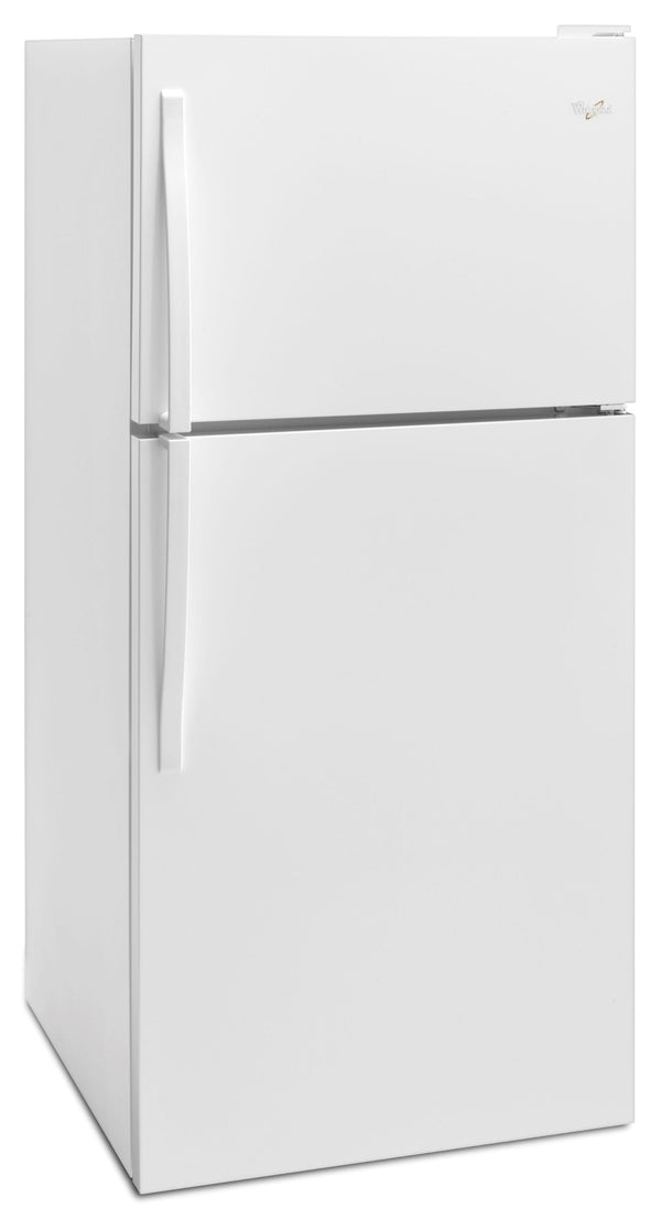 Whirlpool 18.2-cu ft Top-Freezer Refrigerator with Ice Maker ( White )