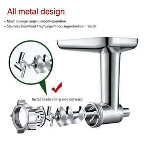 15pcs Food Meat Grinder Attachment For Kitchenaid Kitchen Aid Stand Mixer Set