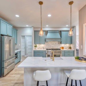 ZLINE KITCHEN & BATH Counter-Depth 22.5-cu ft 4 -Door French Door Refrigerator with Ice Maker ( Fingerprint Resistant Stainless Steel ) ENERGY STAR Certified