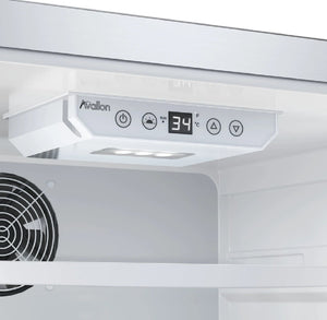 Avallon 3.35-cu ft Mini Fridge ( Stainless Steel )