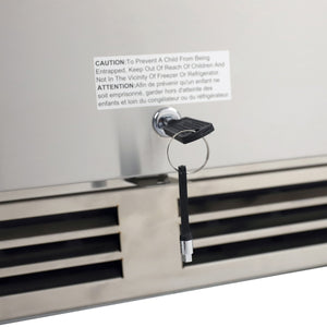 Avanti 5.4-cu ft Mini Fridge ( Stainless Steel ) Garage Ready