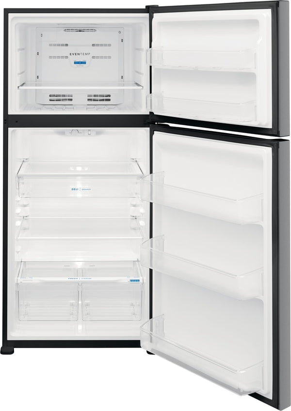 Frigidaire 20-cu ft Top-Freezer Refrigerator ( Fingerprint Resistant Stainless Steel ) Garage Ready