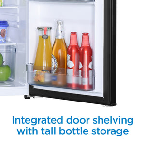 Danby 4.4-cu ft Mini Fridge with Freezer ( Stainless ) ENERGY STAR