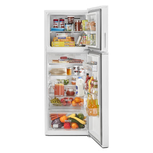 Whirlpool 12.9-cu ft Counter-Depth Top-Freezer Refrigerator Built-In ( White )