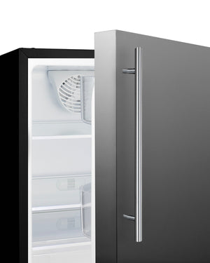 Summit Appliance 3.53-cu ft Built-In Mini Fridge ( Stainless steel door and white cabinet )