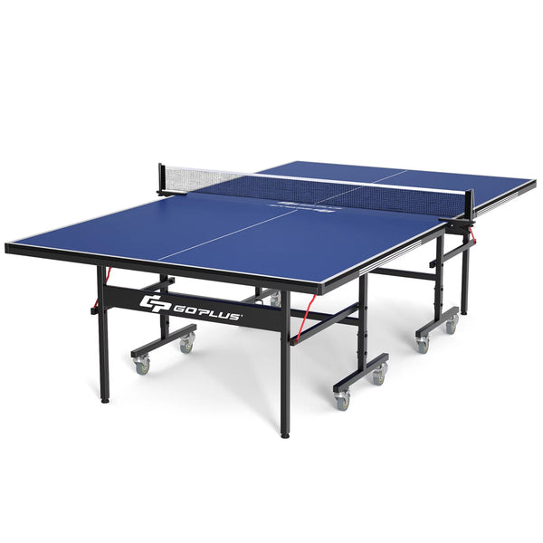 Goplus Foldable Professional Table Tennis Table for Indoor/Outdoor Playing