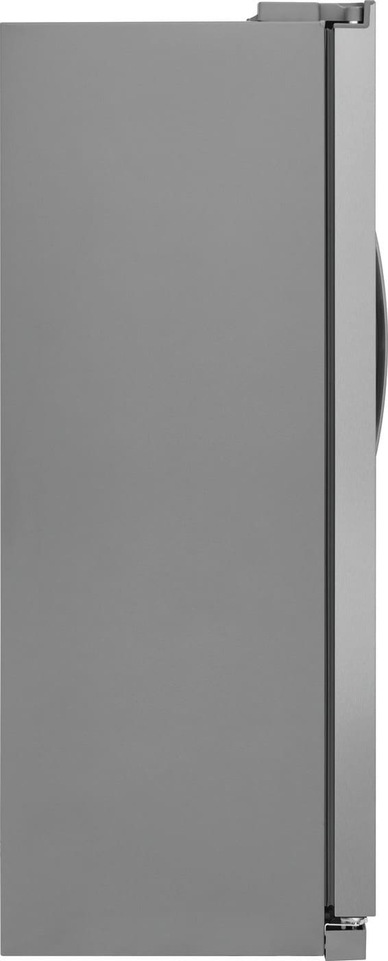 Frigidaire 22.3-cu ft Counter-Depth Side-by-Side Refrigerator with Ice Maker ,Water and Ice Dispenser ( Stainless steel )